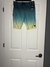 O  Neill Hyperfreak S Seam Fade Boardshorts The Knee 20  Stretch  29 Nwt