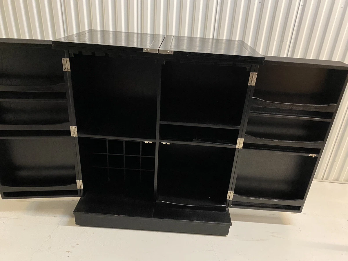 Crate and barrel steamer bar cabinet outlet