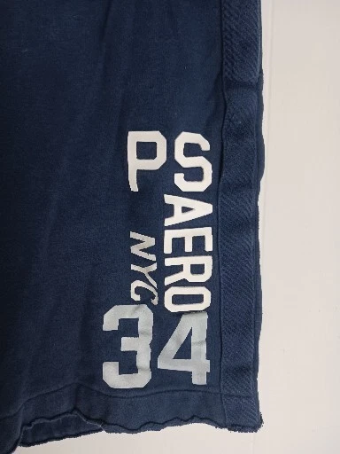 Niños P.S. de Aeropostale Pull Up Shorts Talla L (12) Usado Azul Oscuro Foto 2 de 4