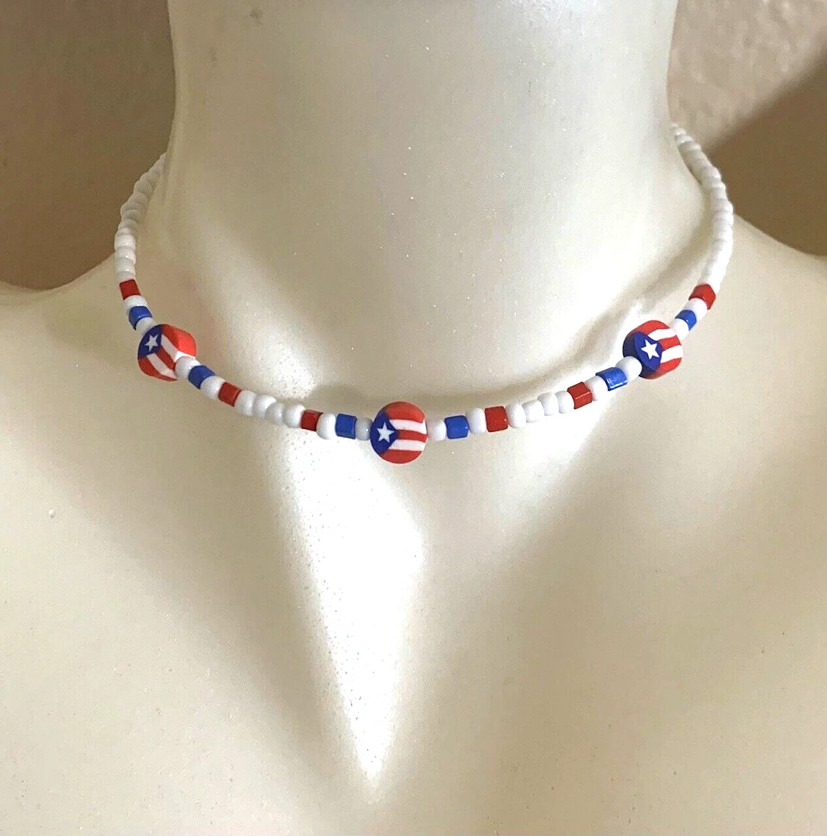 Red, White, & Blue Choker