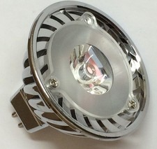 LED MR16 Bulb 12 volt Low Voltage 3 Watt Landscape Lights AC / DC NEW