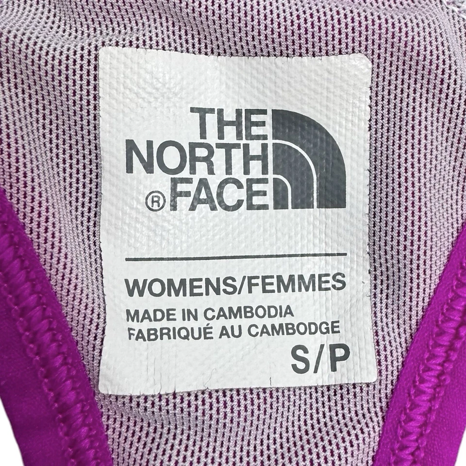 Sujetador deportivo The North Face para mujer pequeño ácido retro tinte rosa espalda deportiva compresión Foto 3 de 4