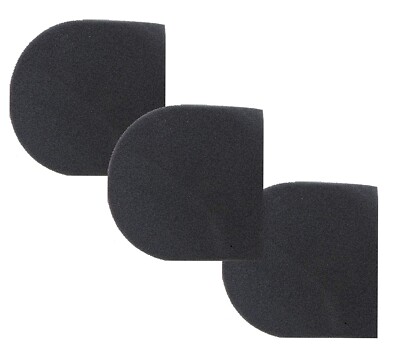 3pk Fits For Eureka 77583-333N F619 Style PMF-1 Vacuum Pre Motor Filter