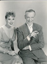 FRED ASTAIRE JANIS PAIGE Original Vintage 1957 SILK STOCKINGS MGM Studio Photo