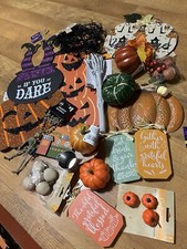 Halloween And Fall Crafts Wood And Decor Faux Pumpkins