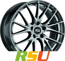 4x MSW MSW 29 hyper dark 8.5x19" ET45 LK5 108 ML 73.1 Alufelgen 19 Zoll