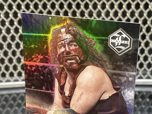 2023 Panini Chronicles Limited Refractor Mankind WWE Wrestling Card Mick Foley - Picture 4 of 6