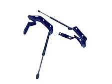 2017-2024 MASERATI LEVANTE FRONT LEFT RIGHT HOOD SUPPORT HINGE W/ SHOCK SET BLUE