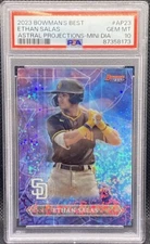 💎🔥 2023 Bowman's Best Ethan Salas Astral Projections Mini Diamond PSA 10 🔥💎
