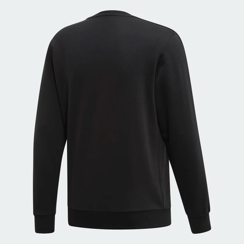 Adidas Essentials 3-Stripes Sweatshirt - Black / Black (Size - M) - Picture 2 of 4
