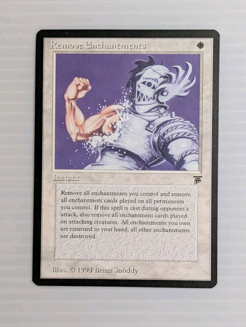 Remove Enchantments - MTG Legends [Leg} (1994) - VINTAGE  - NM/Mint Condition