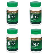 4 X GoodSense Vitamin B-12 Prolonged Release 90 Tablets (Total 360)