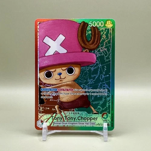Tony Tony Chopper Alt Art Leader OP08-001 Two Legends English One Piece TCG