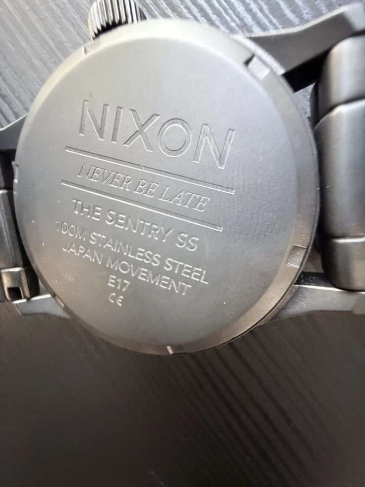 Reloj Nixon The Sentry Gunmetal - Imagen 2 de 4