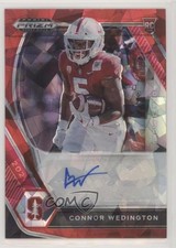 2021 Panini Prizm Draft Picks Red Ice Connor Wedington #DPA-CWE Auto 0h7w