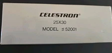 Celestron Monoscope Pocket Telescope 25x30 Model #52001 Leather Case Opened Box
