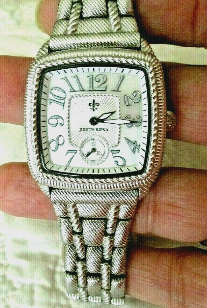 Judith Ripka Silver Band Wristwatches for sale | eBay display picture 2