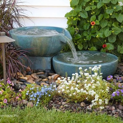 Aquascape Spillway Bowl 19  and Basin 21  Fountain Kit