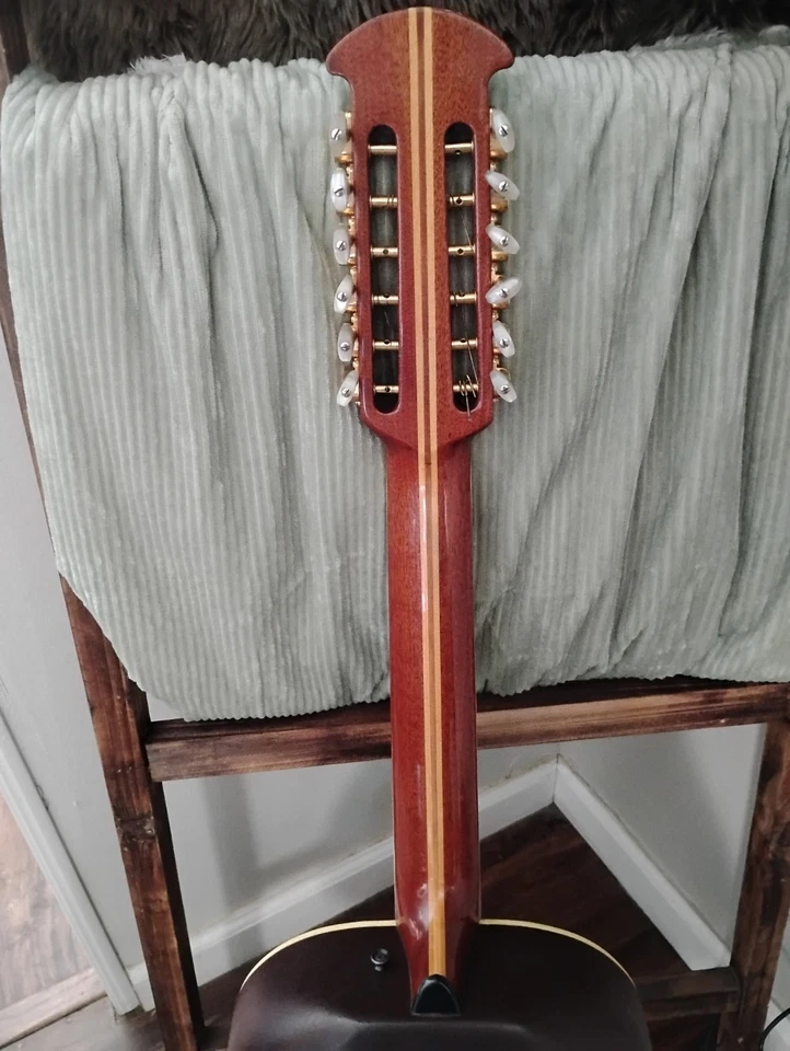 Vintage Ovation 1118 Glen Campbell 12 Cordas com Estojo - Imagem 4 de 4