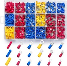 1200PCS Electrical Connector Kit Automotive Insulated Crimp Terminals Connectors