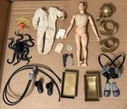 Vintage Original 1960’s GI Joe Adventure DEEP SEA DIVER w/ Accessories Hong Kong