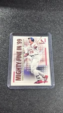 2000 Fleer Impact - Mighty Fine in '99 Mark McGwire #32 MF