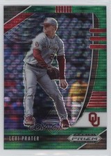 2020 Panini Prizm Draft Picks Green Pulsar Prizm Levi Prater #PDP93 7eo