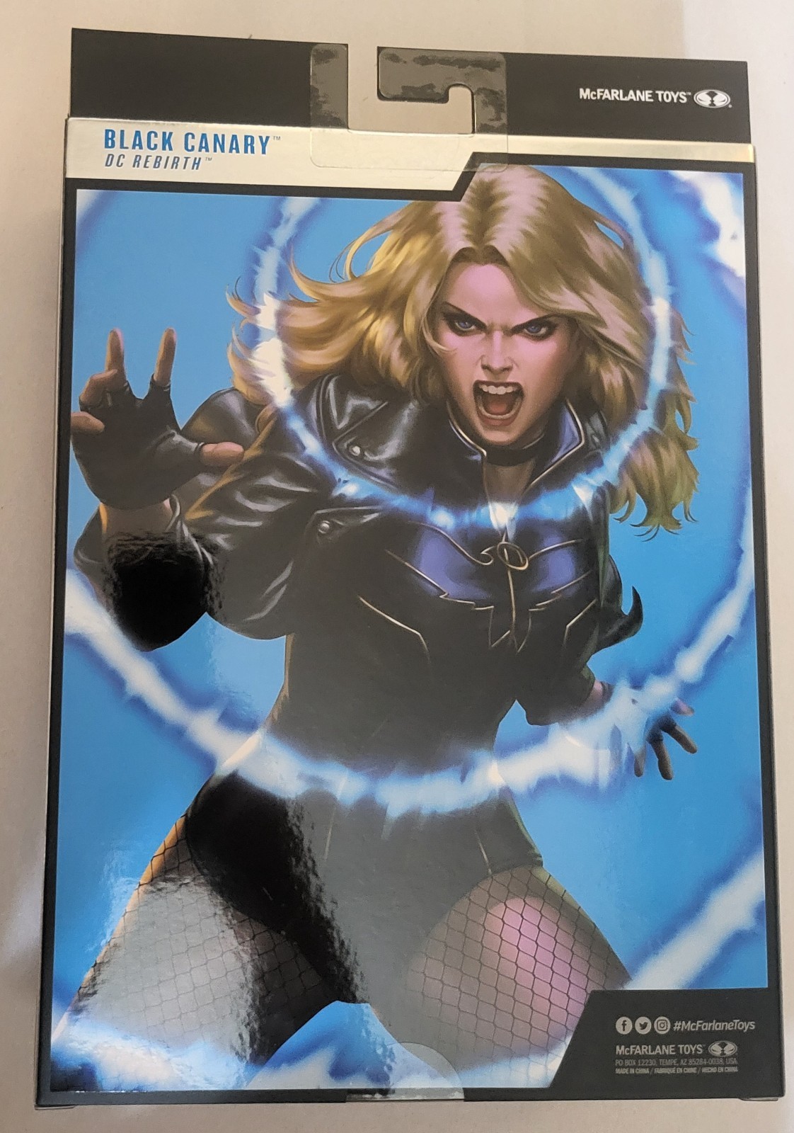 🖤🕊 🔊McFarlane DC Multiverse BLACK CANARY DC Rebirth Collector Edition #54