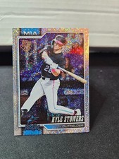 2026 Topps Series One Kyle Stowers - Sand Glitter Foil #293 - Miami Marlins