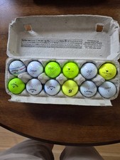 Dozen Brand Name Golf Balls