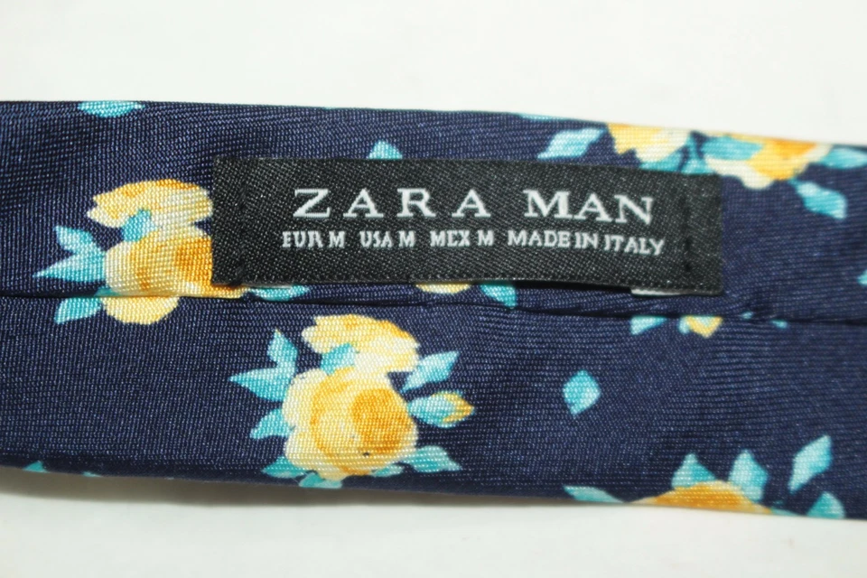 Corbata ZARA HOMBRE Made in Italy F84025 Foto 4 de 4
