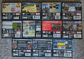 Buy 2 Get 1 FREE RARE Nintendo DS NDS Games, Lots to Choose From Lite DSi XL 3DS