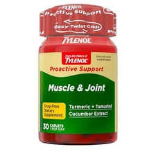 Tylenol Proactive Support* Muscle and Joint Supplements, Tamarind + Turmeric +