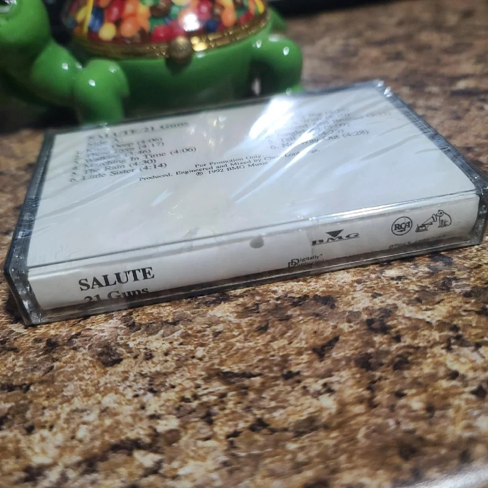 Salute/21 Guns - NEW Sealed PROMO Cassette Tape - Image 3 of 4