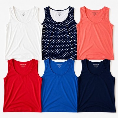 Charter Club Tank Top M Sleeveless Stretch Vest Various Colours BNWT