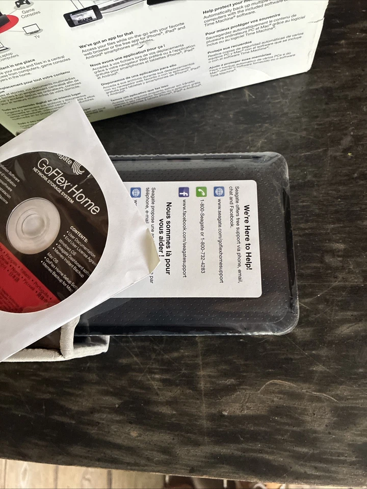 Seagate FreeAgent GoFlex Home 2TB NAS External Hard Drive Wifi PC Mac Open Box - Image 4 of 4