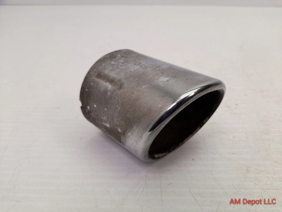 BMW 330ci 325ci 325i 330i E46 2002 tubo trasero pasajero derecho punta cromada 7511434 Foto 2 de 4