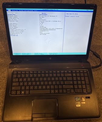 HP Envy dv7t-7300 17.3'' Intel i7-3630QM @ 2.4GHz 16GB RAM GT 635M NO HDD