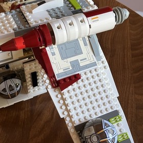 LEGO Star Wars: Republic Gunship (7163) Complete Ship - 2 Figs
