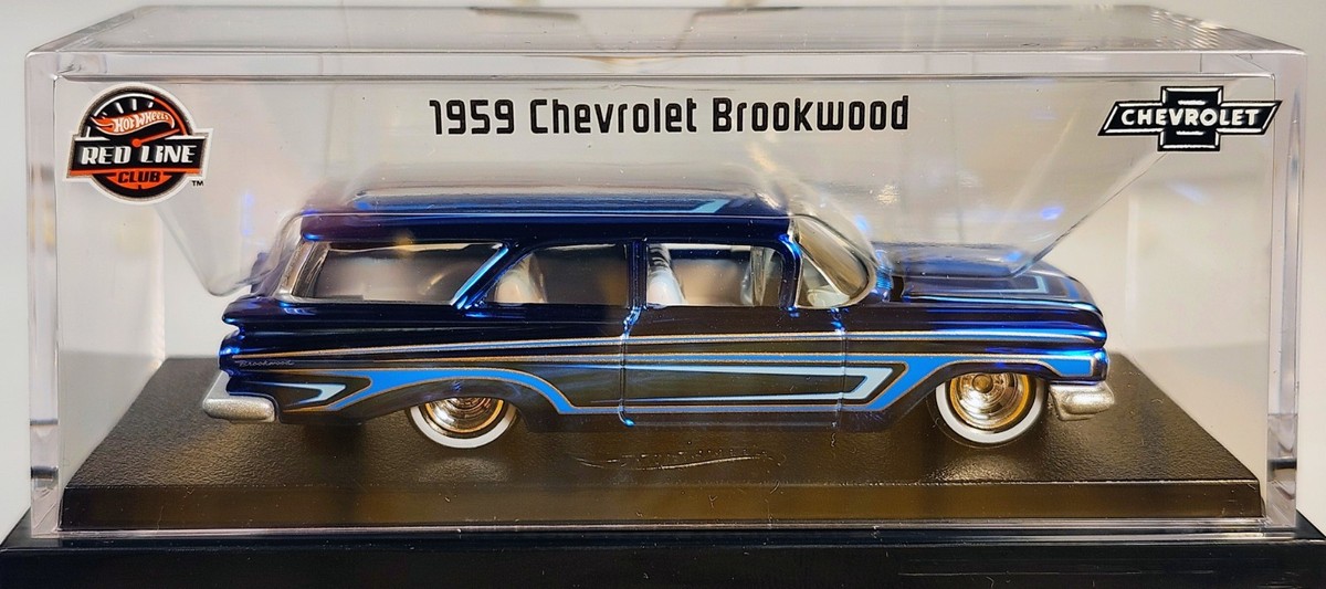 Hot Wheels RLC Exclusive 1959 Chevrolet Brookwood wagon, New