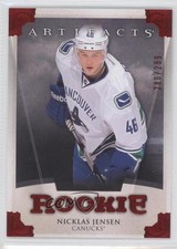 2013-14 Upper Deck Artifacts Rookies Ruby 280/299 Nicklas Jensen #185 2g5