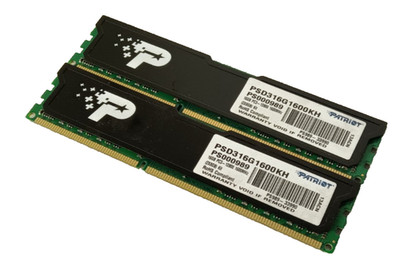 PATRIOT SIGNATURE LINE 16GB (2X8GB) PC3-12800 DDR3 MEMORY (PSD316G1600KH)