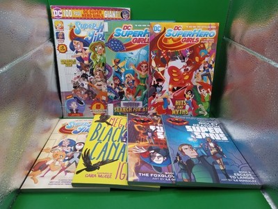 DC Comics DC Super Hero Girls + Black Canary, Sons Graphic novels comic lot of 7
