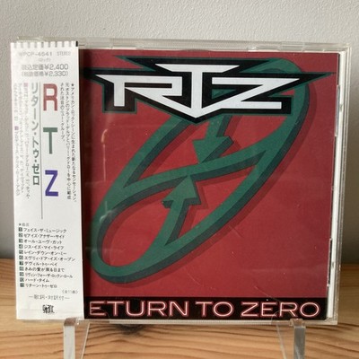 Return To Zero RTZ CD Japanese Press With Obi Promo Edition 1991 Excellent Cond