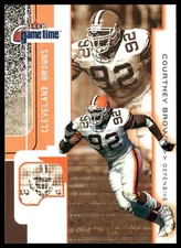 2001 Fleer Game Time #97 Courtney Brown Cleveland Browns NM+