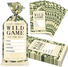 280 Pack Wild Game Meat Bags for Freezer, 2 Lb Larger 2 LB Capacity-280 PC 