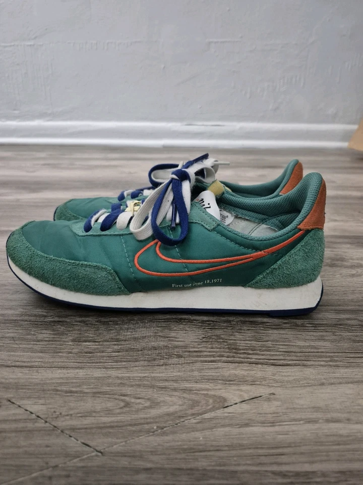 Nike Waffle Trainer 2 First Use -green Noise - Image 4 of 4