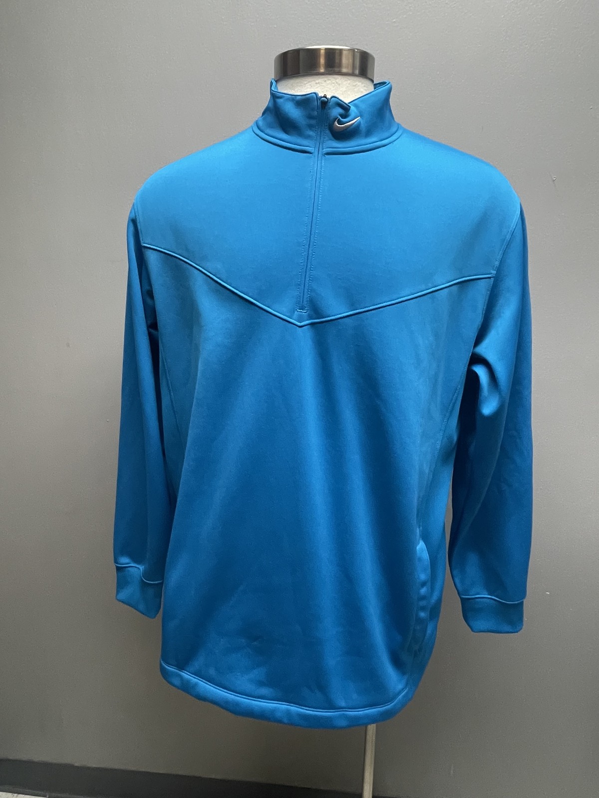 SACAI X NIKE Nike Golf Therma Fit Tour Performance Pullover XL Blu 1 4 Zip Maglia Manica Lunga