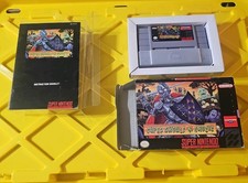 Super Ghouls 'n Ghosts (Super Nintendo SNES) Good Condition...Game Box Manual  image