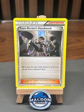 Team Rocket's Handiwork 112/124 Fates Collide Uncommon LP 2016 GLC Expanded